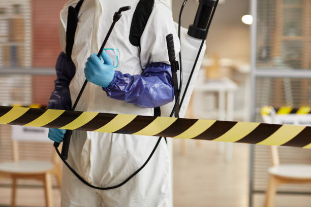 Professional Drug Lab Cleanup technician working in Flanders, NY